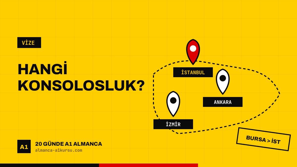 Almanya Vizesine Hangi Temsilcilikten, Hangi Kanaldan Başvurulur? 81 İlin Yetki Listesi