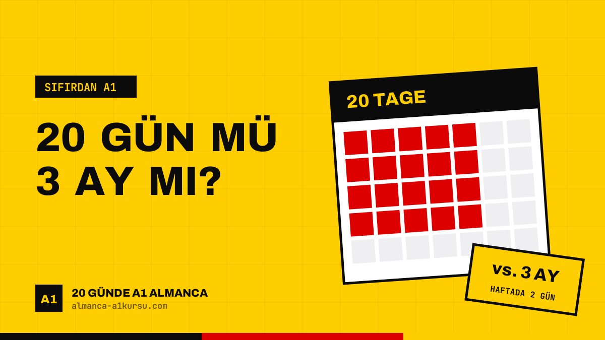 Sıfırdan A1'e İki Yol: 20 Günlük Yoğun Program ile Klasik Kursun Karşılaştırması